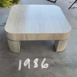 Laminate Travertine Table
