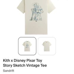 Kith X Toy Story  T Shirt. Large. NEW 