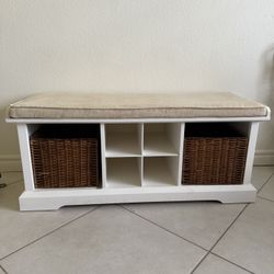 Entryway Storage Bench