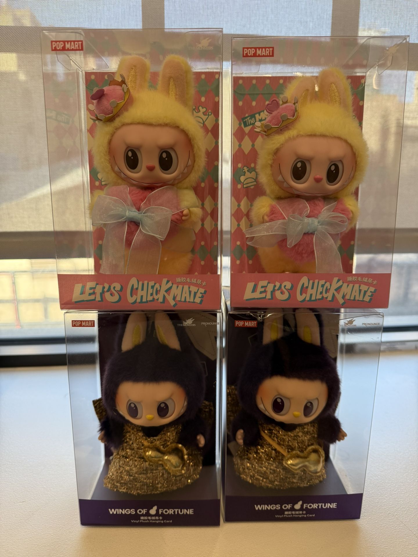 Labubu Wings Of Fortune & Lets Checkmate $45