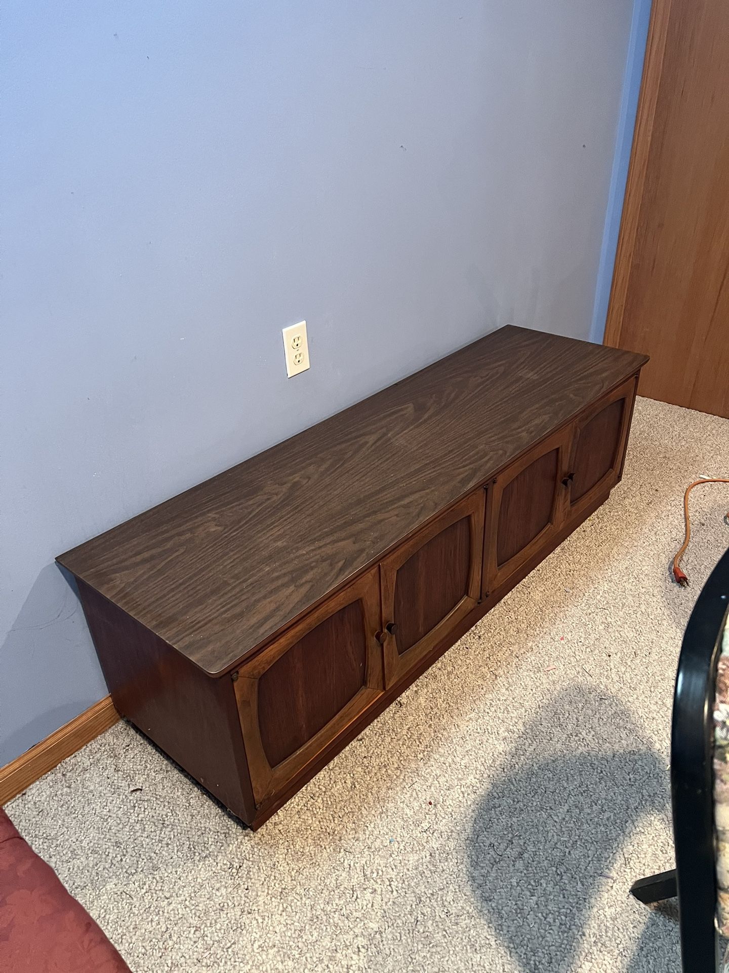 Coffee Table Tv Console Mid Century