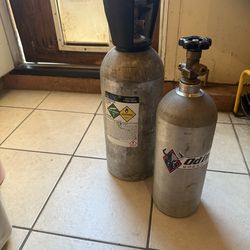 Nitrous oxide tanks
