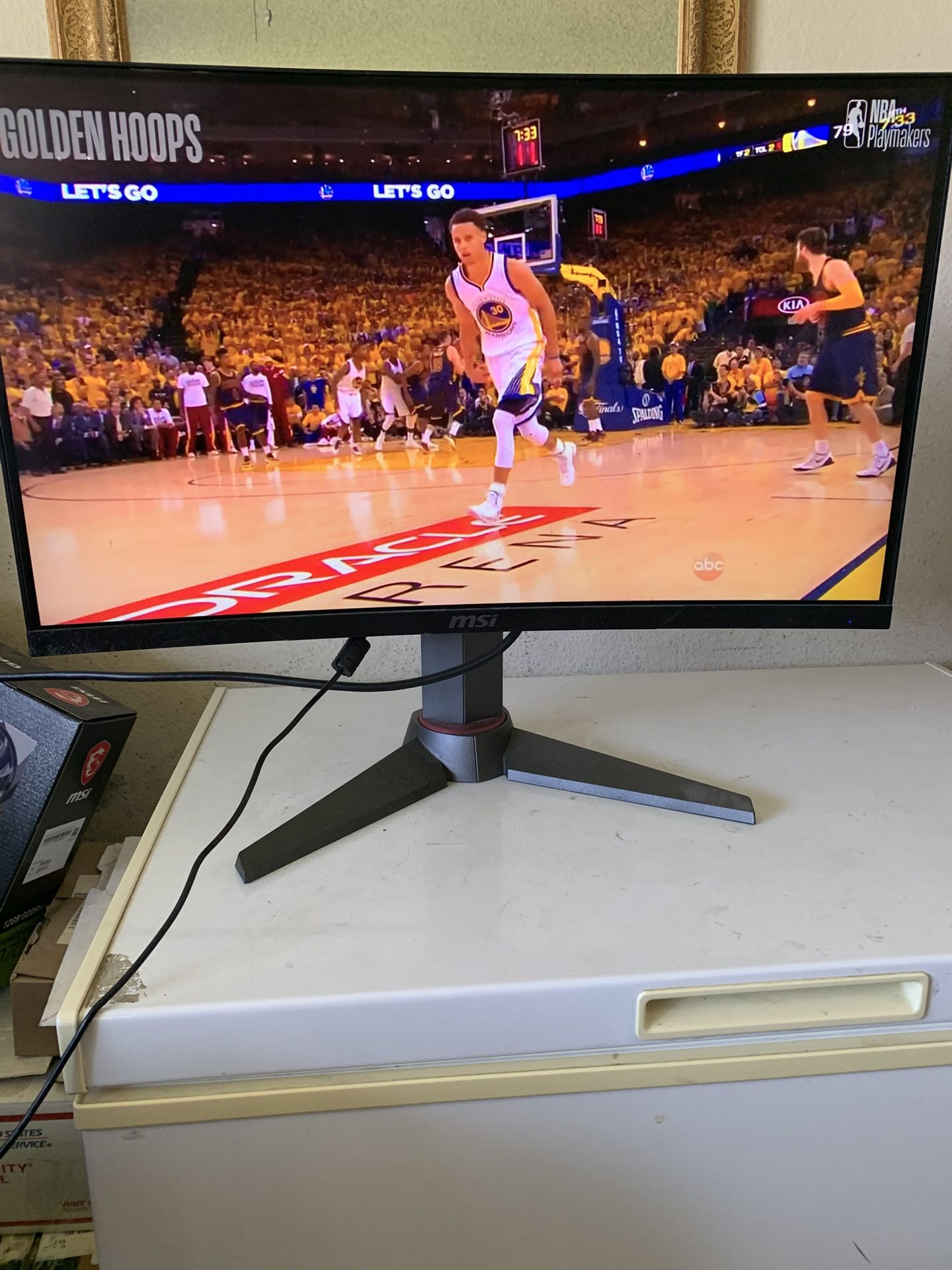 MSI Gaming Monitor. 144hz. Curved  1ms