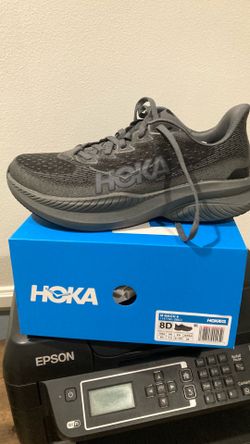 Hoka Mach 6 Grey/Black size Mens 8D