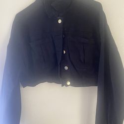 Fashion Nova Crop Top Jacket 