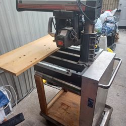 Radial Saw Crasman Se Vende Como Esta Trabaja Bien