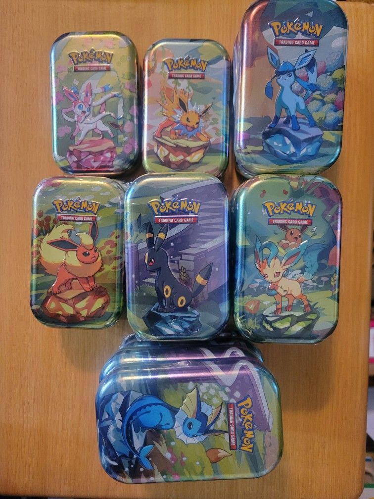 Pokemon Prismatic Mini Tins