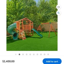 Kids Kraft Swing Set 