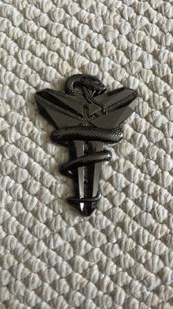 Kobe Bryant Black 24 8 Mamba 3D Metal Emblem Lakers Los Angeles 