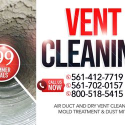 Vent , Duct  Cleaning 