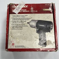 HUSKY HIGH-LOW TORQUE 1/2” IMPACT WRENCH, USED CONDITION