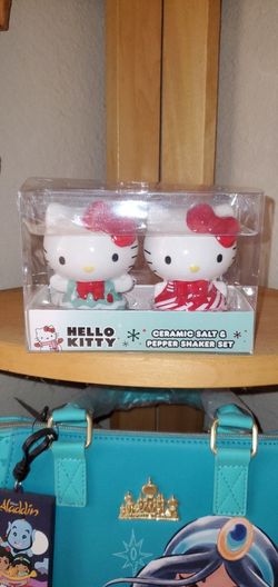 Hello Kitty Christmas Salt and Pepper Shakers