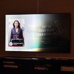 65 INCH SAMSUNG UHD TV U8000 MODEL