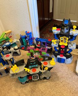 KIDS TOYS LOT BATMAN FISHER PRICE