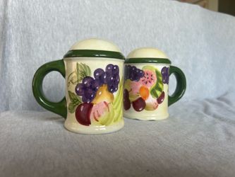 Ceramic Salt & Pepper Shakers