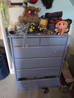Blue Dresser