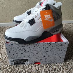 Jordan 4 Retro OG "White Cement" 2025