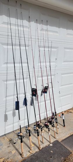 New Lot Of 9 Fishing Rods for Sale in Albuquerque, NM - OfferUp