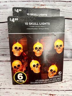 Halloween Skull Lights (2 Boxes)