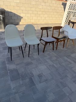 Assorted Modern & Mid-Century Dining Chairs –