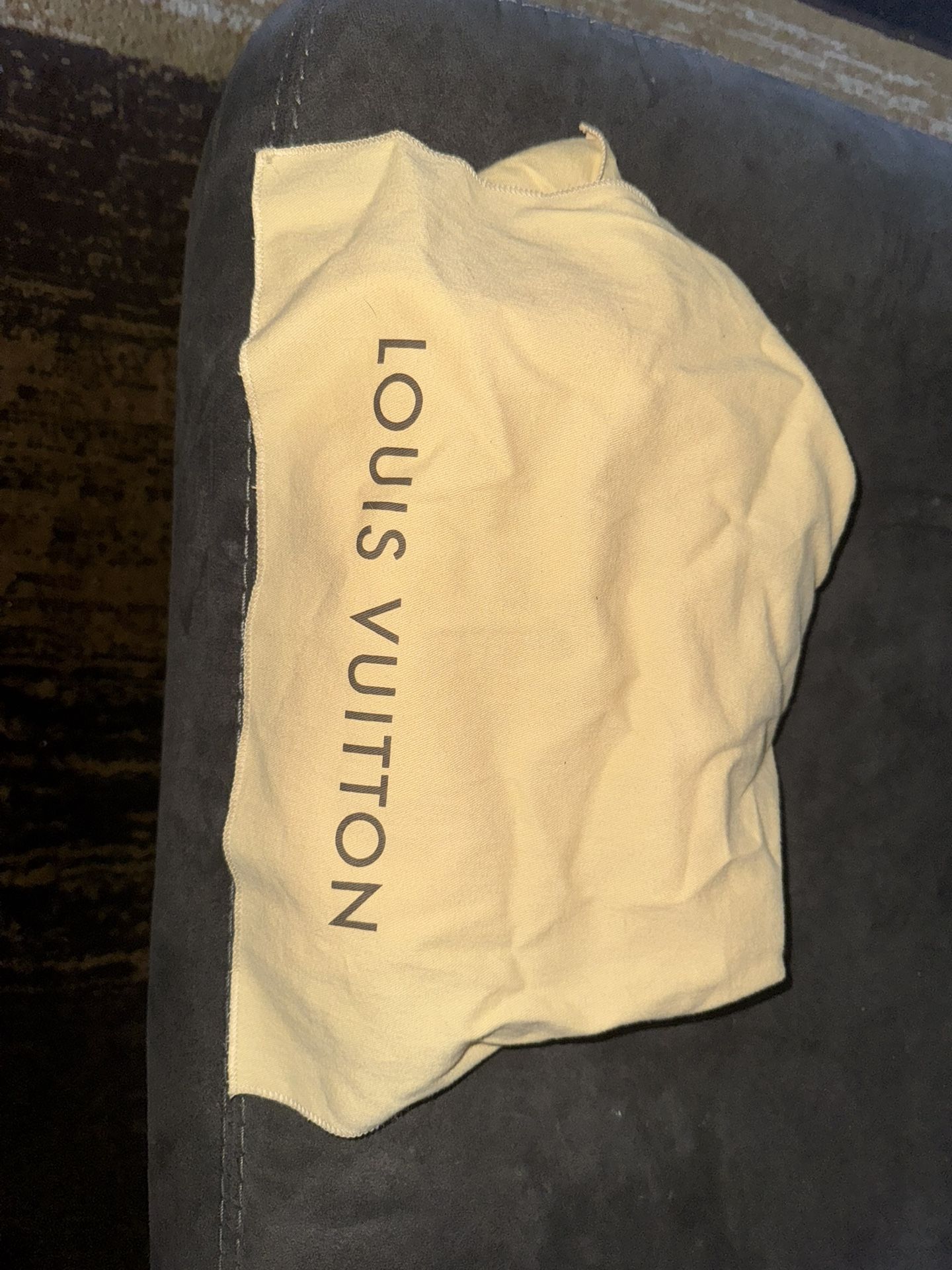 All Black Louis Vuitton Crossbody Purse