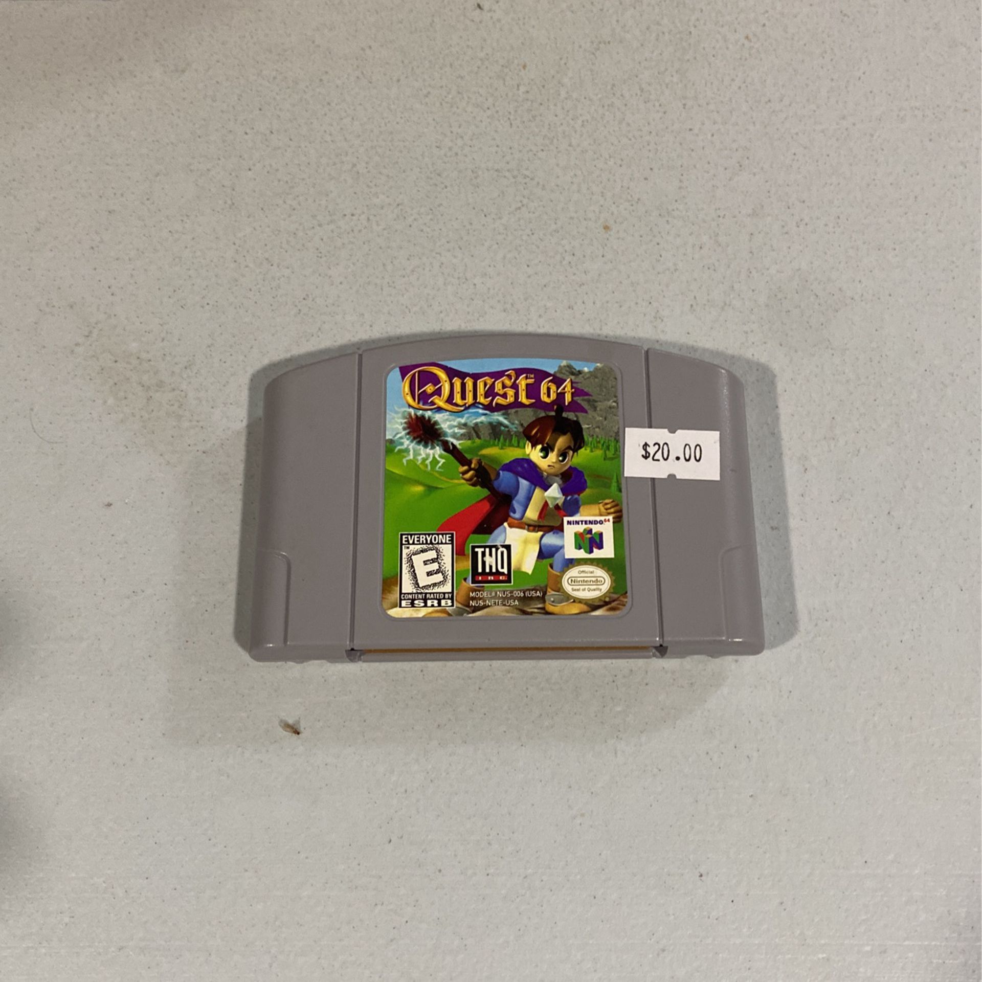 Quest N64 (Nintendo 64, 1998) Cartridge Only 