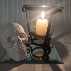 7 Different Size Wrought Iron Candle Holders