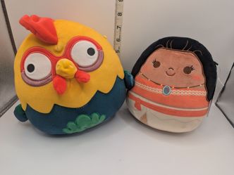 Squishmallows Disney Moana and Hei Hei 8" Plush NWT Original Squishmallow