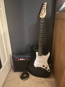 Lyxpro Stratocaster style electric guitar