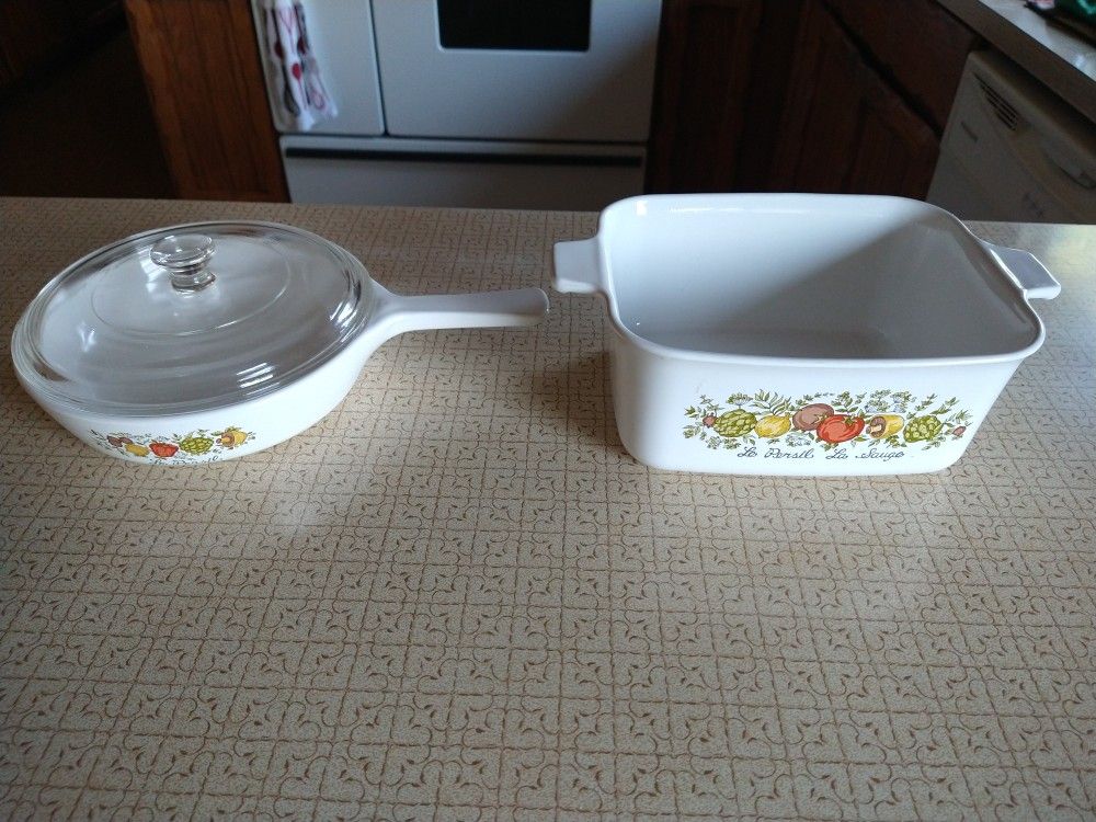 Vintage Spice Of Life Corningware