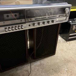 Vintage Soundesign 8 Track Récord Player