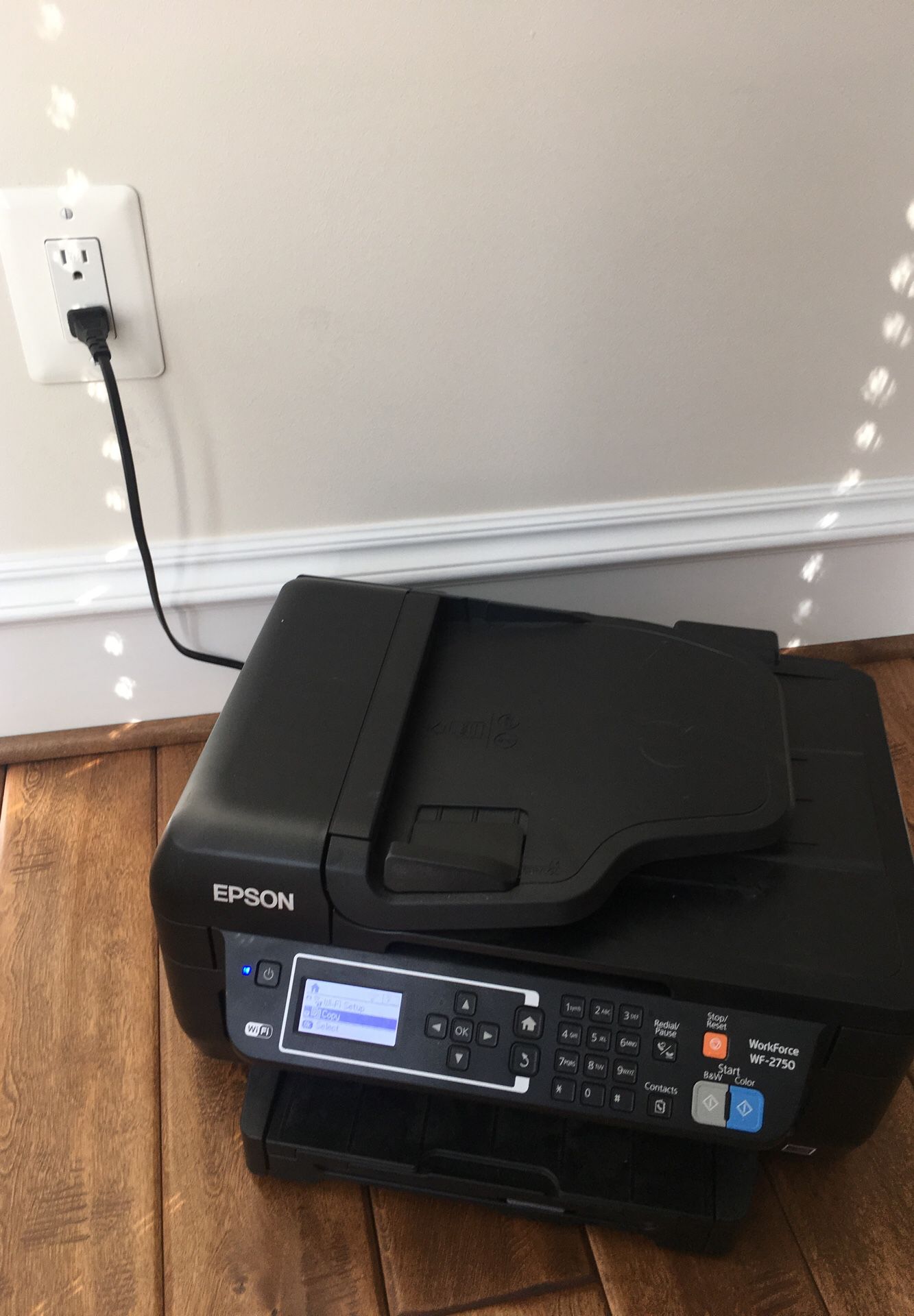 Epson WorkForce WF-2750 All-In-One Printer Scanner fax and Wireless