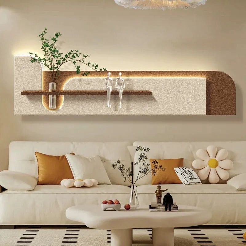 DIY Decoration LED Wall Lamps Plant For Living Room Sofa Background Wall Bedroom Corridor Modern Art Home Horizontal Mural Light