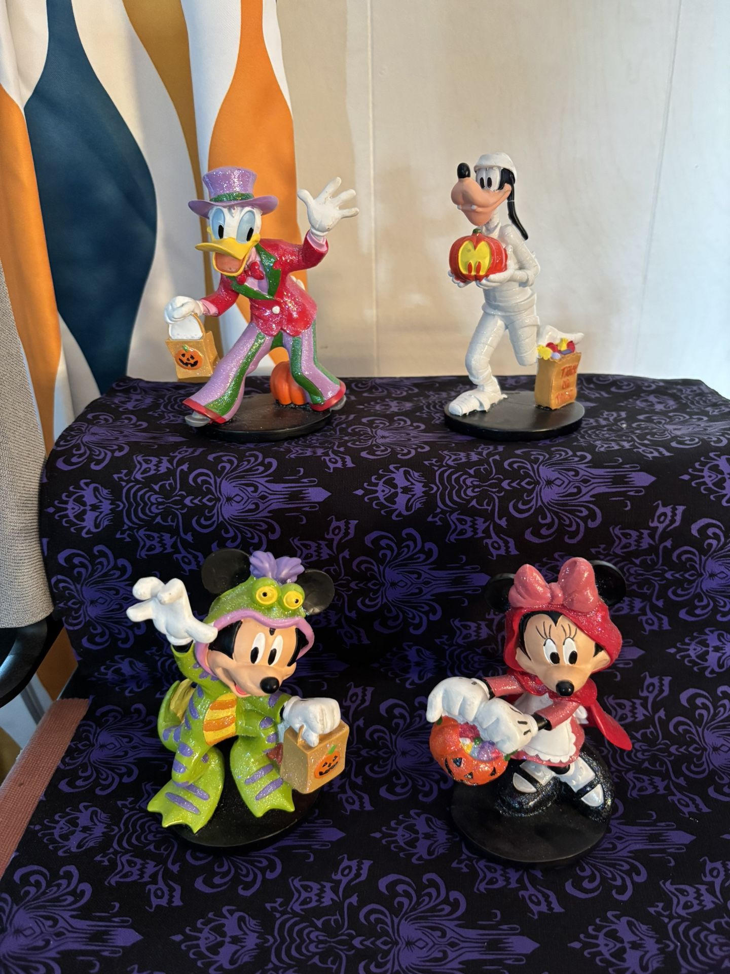 Disney Halloween Figurines Set of Four