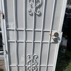 Metal door