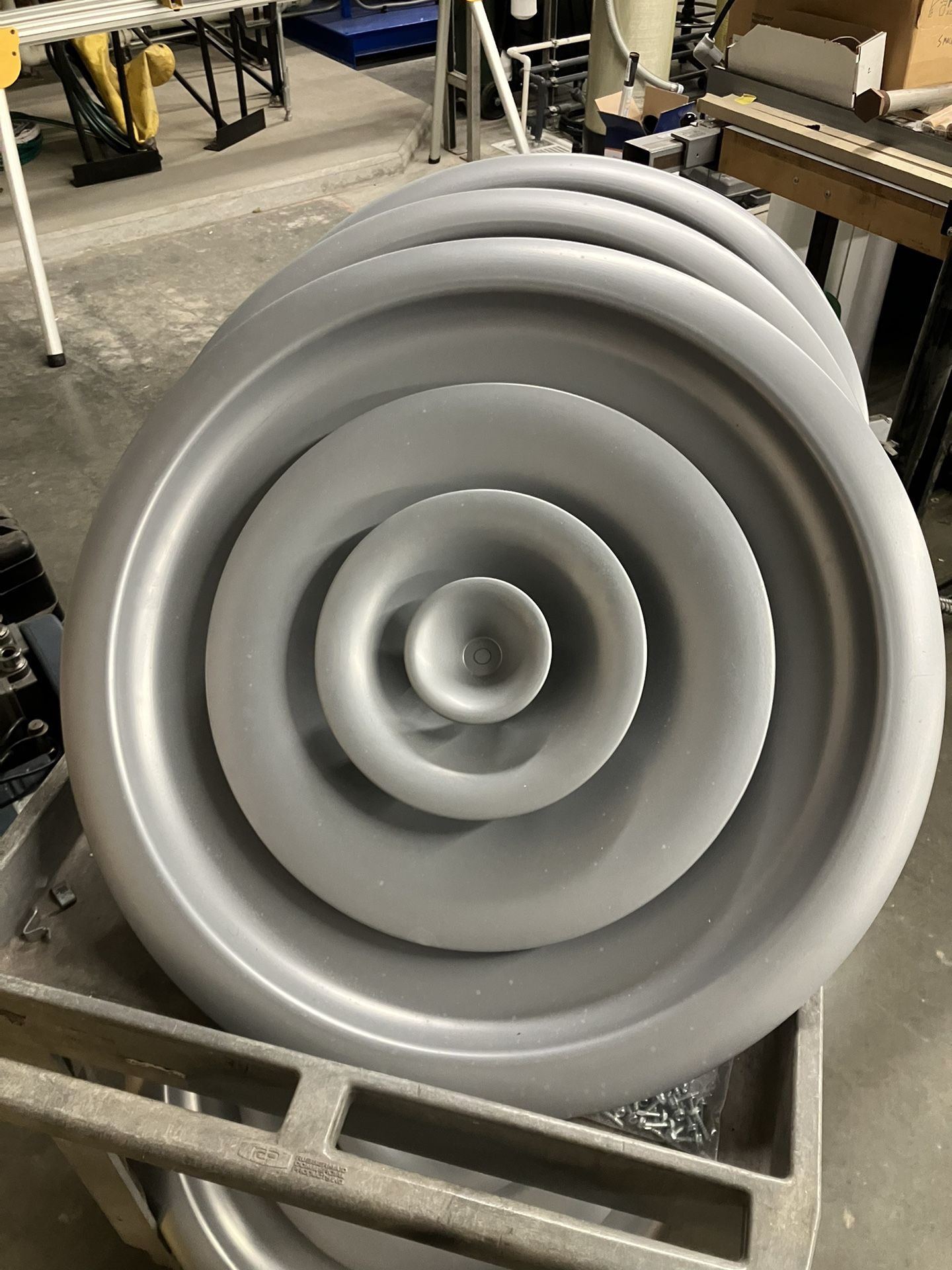 Large 24” hvac registers diffusers for 12” ductwork commercial for t-grid  ceiling for Sale in Carlsbad, CA - OfferUp