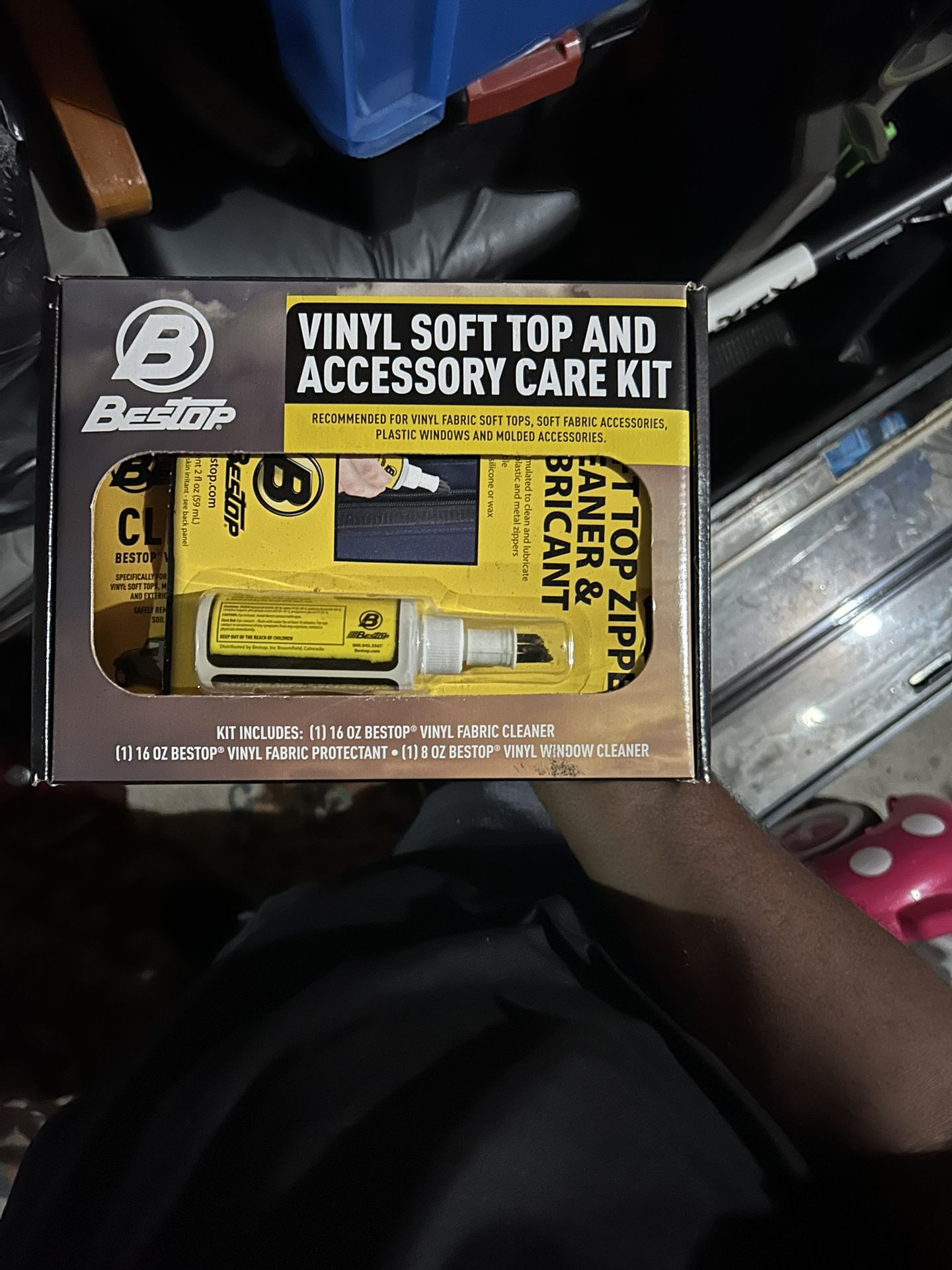 Vinyl And Leather Cleaning Kit