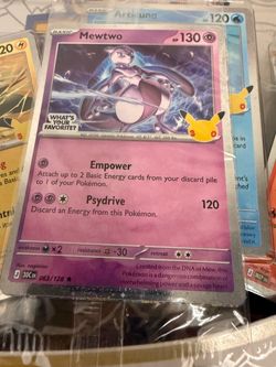 Pokémon 30th Celebration Poster Collection + Sealed Mewtwo Promo
