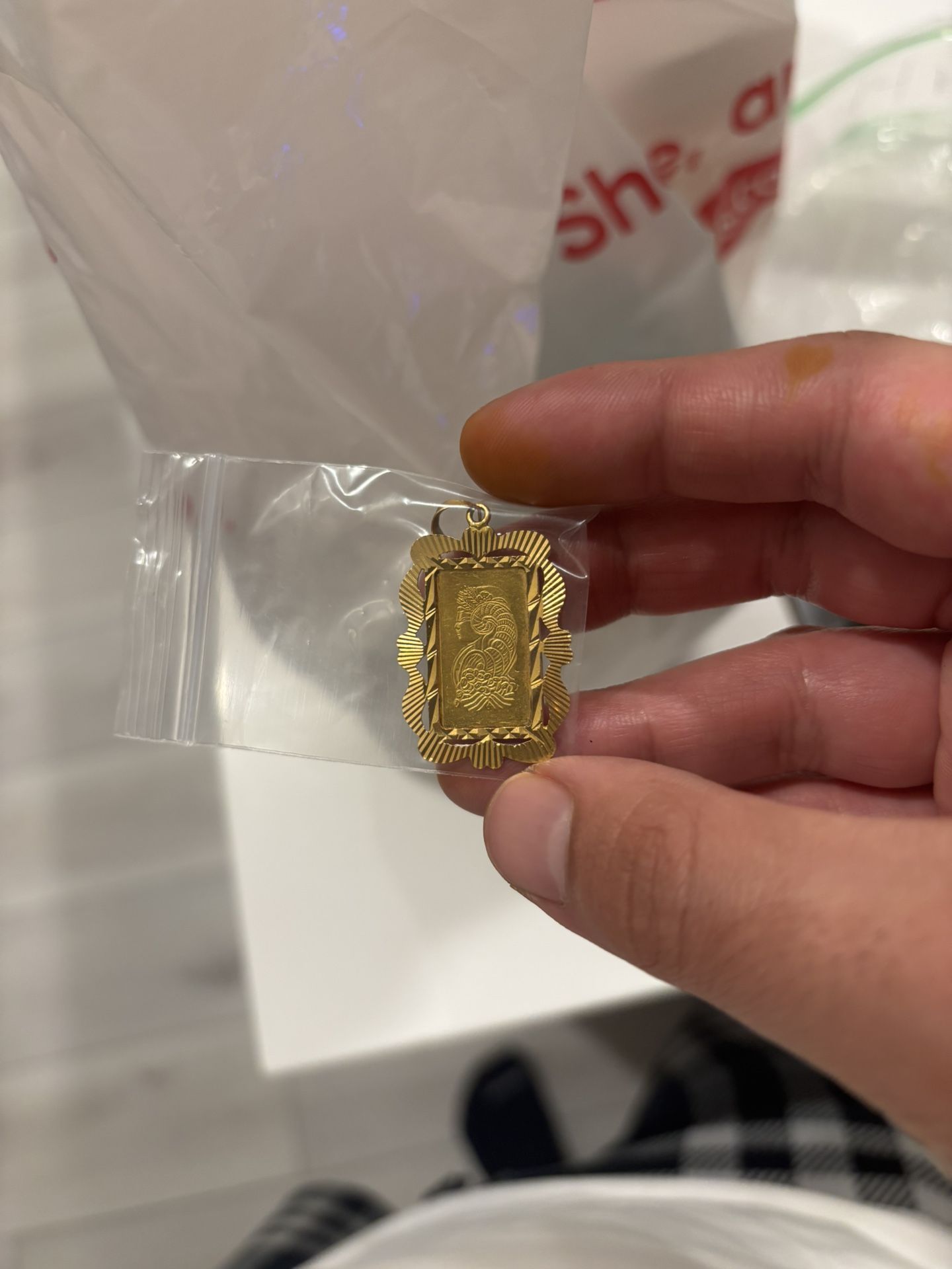 Real 24k Gold Bezel