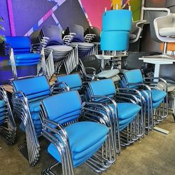 Qty. 50 Steelcase Stackable Guest Chairs **Each**