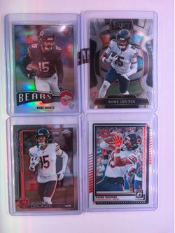 4-card Rome Odunze lot
