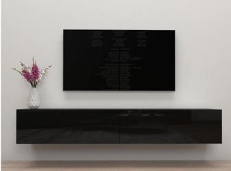 Lacquer TV console Center Cabinet
