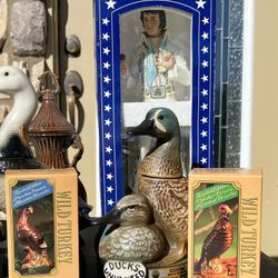 Jim Bean Porcelain Decanters