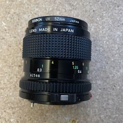 canon FD 50mm macro lens