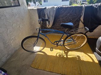 Schwinn Vintage Adult Blue Beach Cruiser