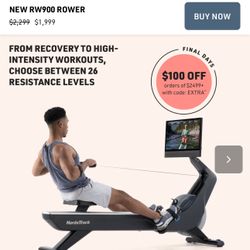 Nordictrack RW900 Rower