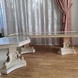 Vintage Hollywood Regency Italian Neoclassical  Tables