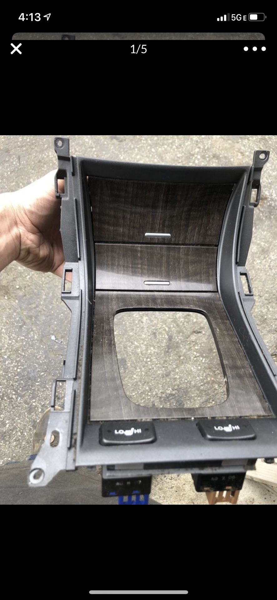 04-08 Acura TL center console