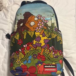 Sprayground flower backpack with susie