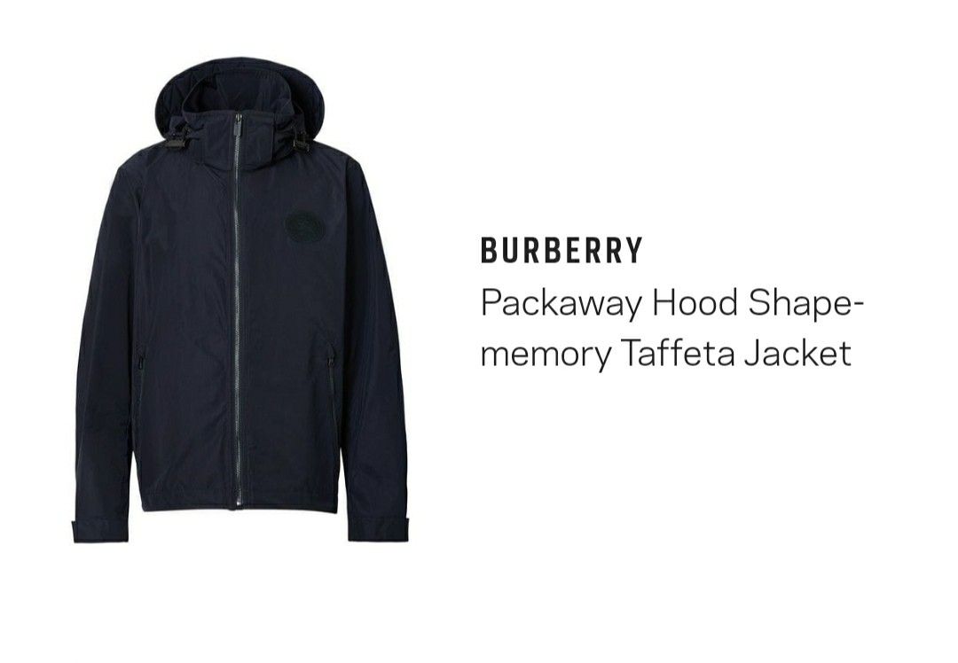 NWT Burberry black jacket size 52